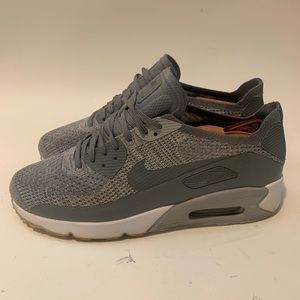 Nike Air Max 90 Ultra 2.0 Flyknit “Pure Platinum” 875943-003 Men’s SZ 10